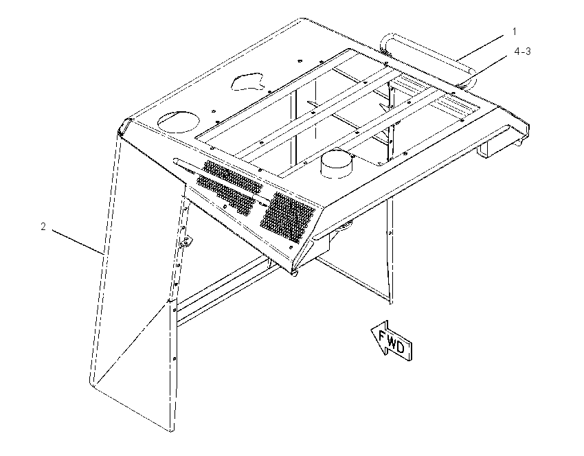 GUARD GP-ENGINE 1901383 CAT