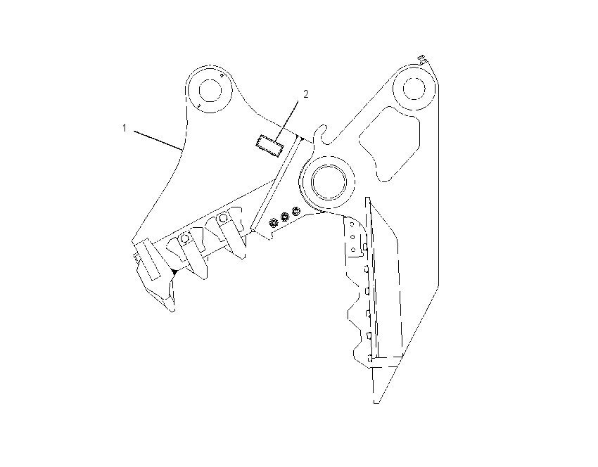 JAW GP-PULVERIZER 2068079 CAT