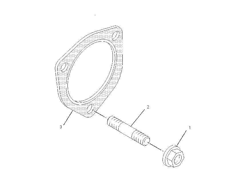 MOUNTING GP-EXHAUST 2362574 CAT