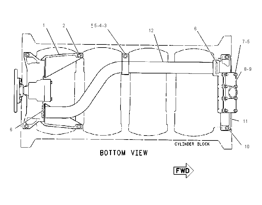 PUMP & LINES GP-SUMP 8N7219 CAT