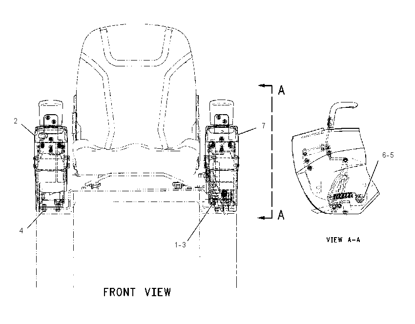 Консоль оператора 2204580 CAT