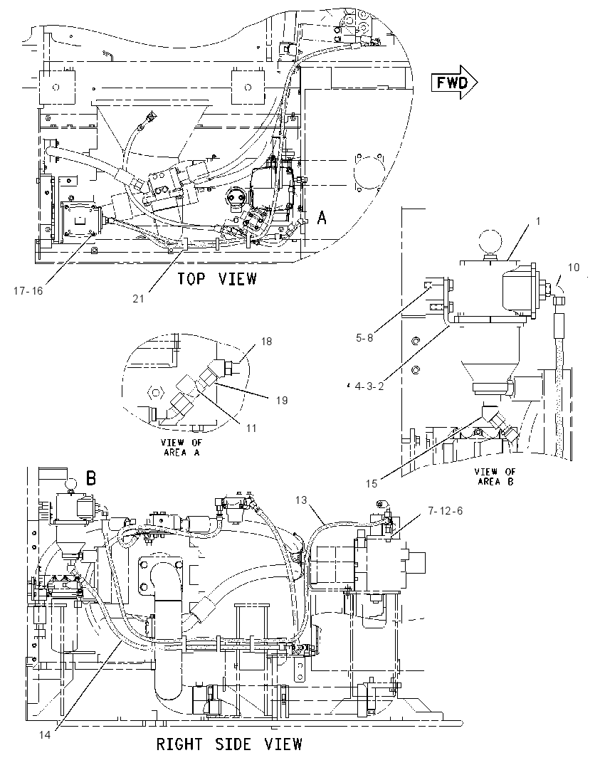 FILTER & LINES GP-HYDRAULIC 2069423 CAT