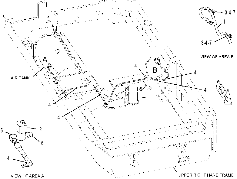 LINES GP-AIR HORN 1794892 CAT