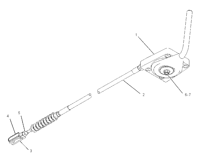 LEVER GP-GOVERNOR 2340774 CAT