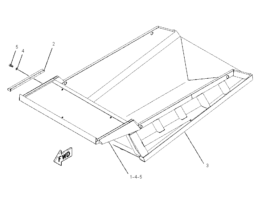 BODY GP-DUAL SLOPE 2107278 CAT