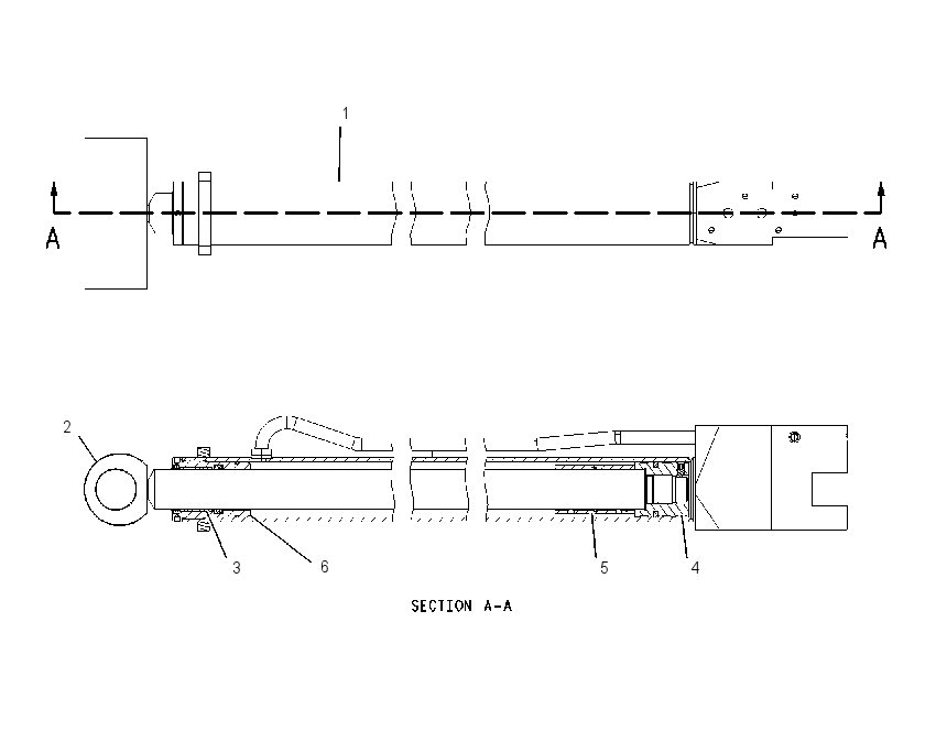 CYLINDER GP-TELESCOPING 2319216 CAT