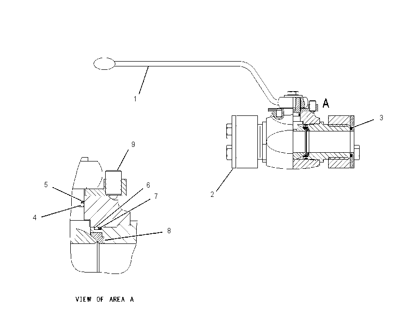 VALVE AS-MANUAL 4I3759 CAT