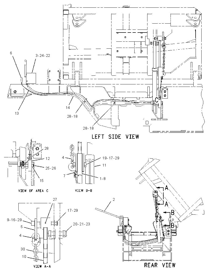 TILT GP-HOOD 2240969 CAT