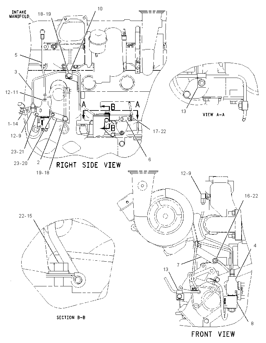 VALVE & LINES GP-WASTEGATE 2229832 CAT