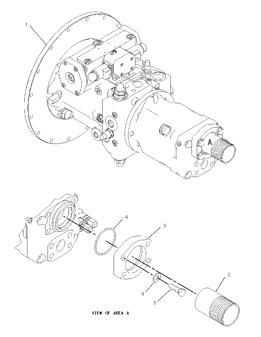 PUMP & MTG GP-PROPEL & HYD 2240982 CAT