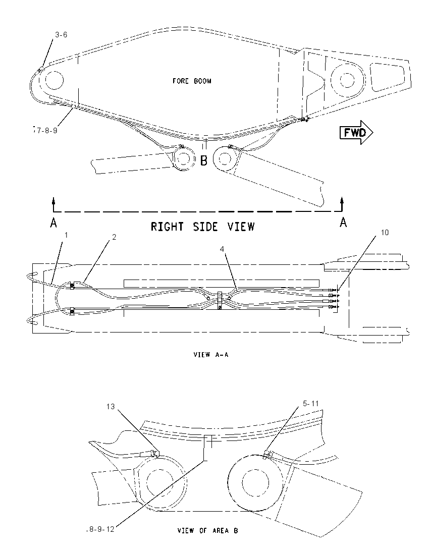 Трубопроводы смазки 1965655 CAT