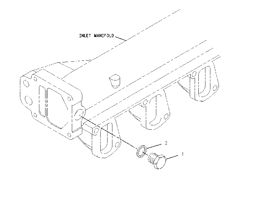 PLUG GP-AIR INLET MANIFOLD 2217686 CAT