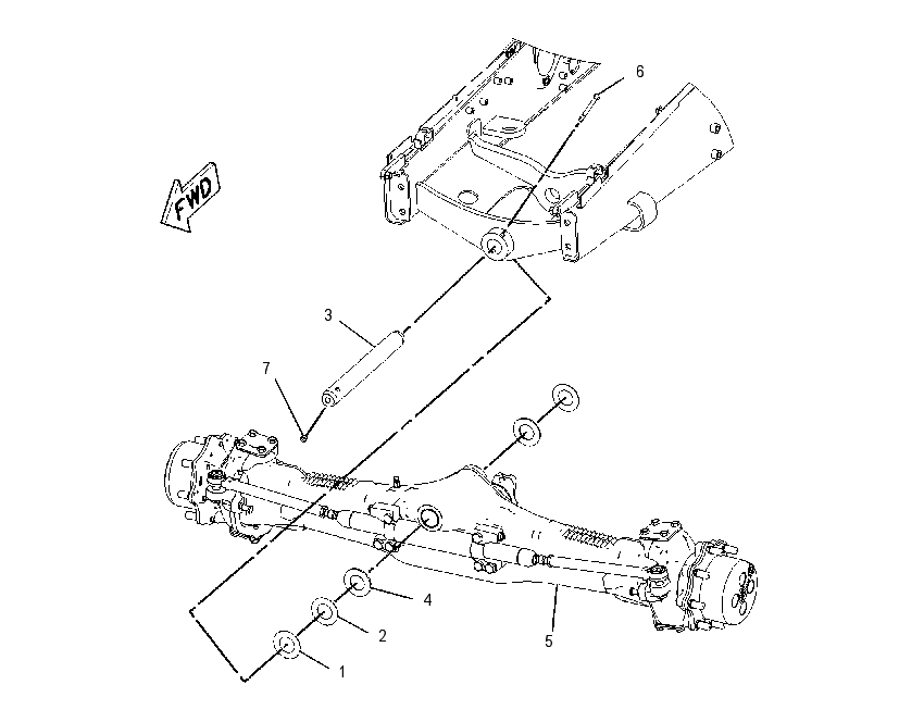 AXLE & MTG GP-DRIVE & STEERING 2026196 CAT