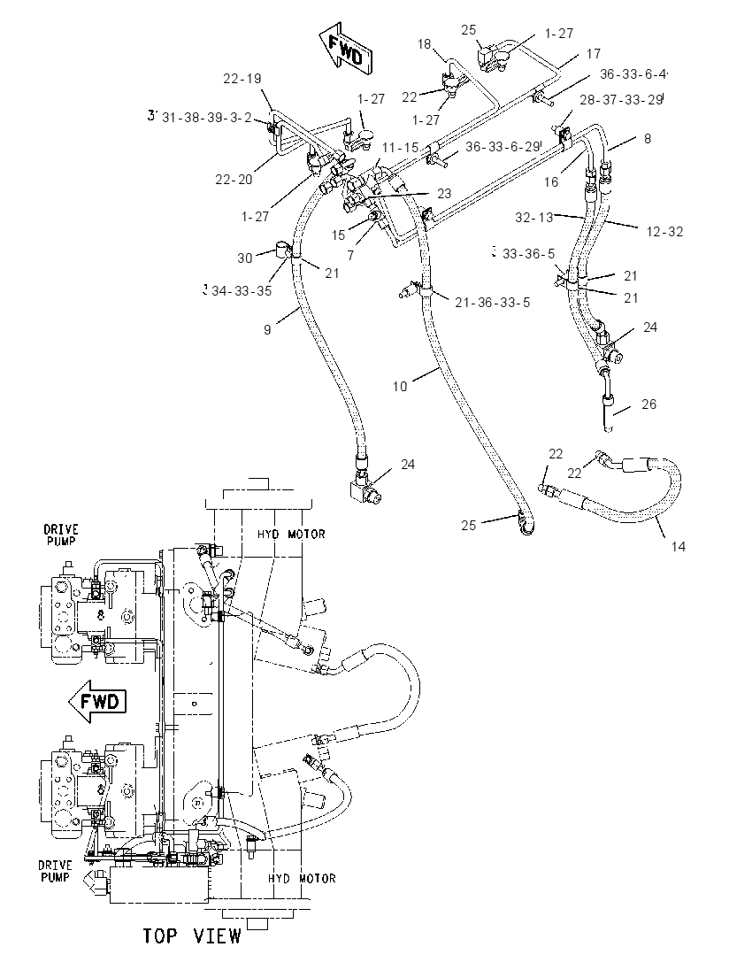 LINES GP-CONTROL 2052968 CAT