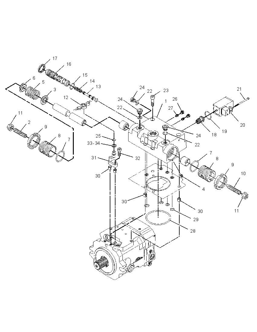 VALVE GP-MOTOR CONTROL 2248176 CAT