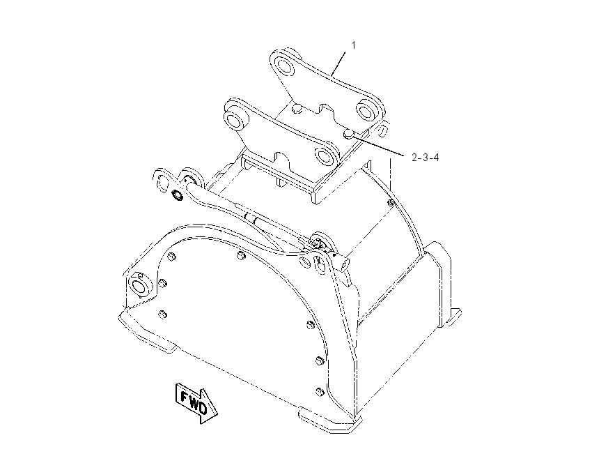 MOUNTING GP-COLD PLANER 2195483 CAT