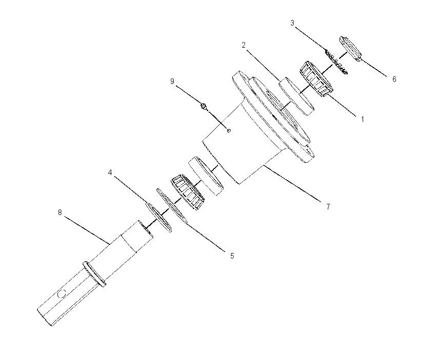 HUB GP-DRIVE 2253892 CAT