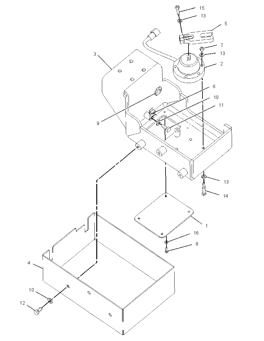 SENSOR & MTG GP-TILT POSITION 1897336 CAT
