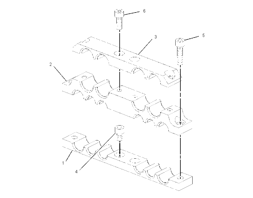 CLAMP GP-HYDRAULIC LINES 2367694 CAT