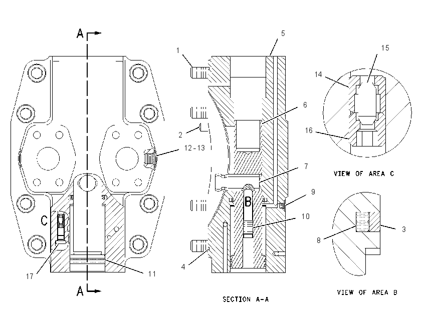 HEAD GP-MOTOR 2052138 CAT