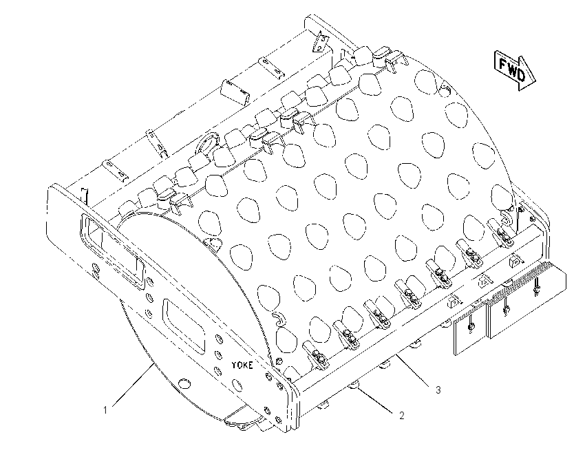 SHELL GP-PADDED 2343461 CAT