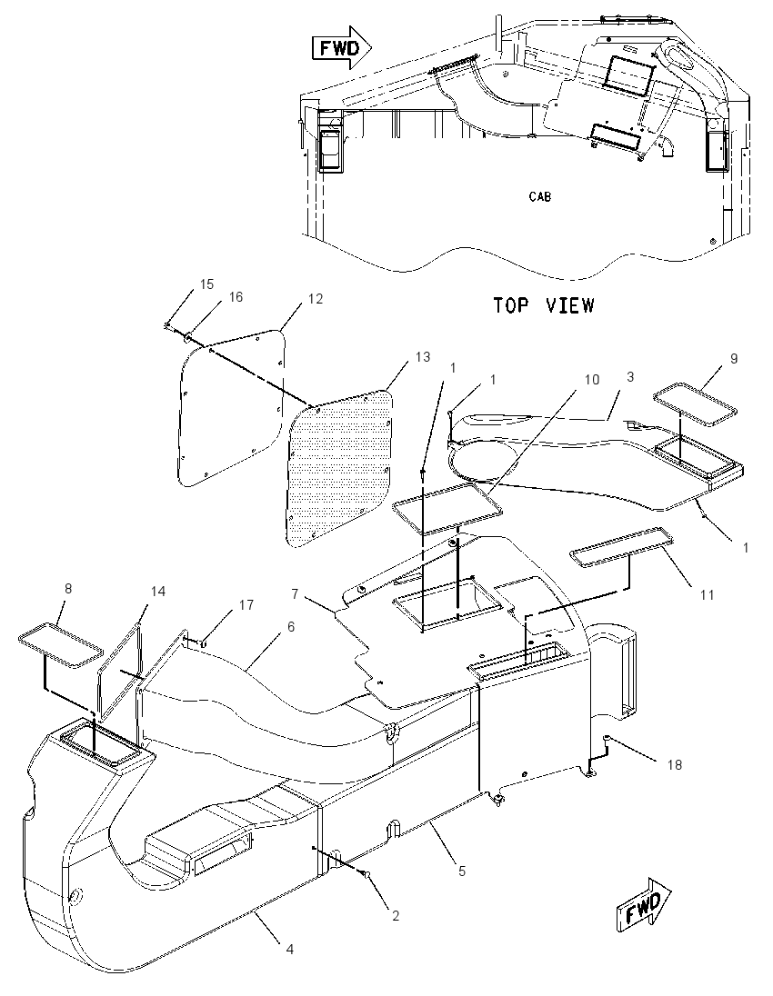 DUCT GP-AIR 2097164 CAT