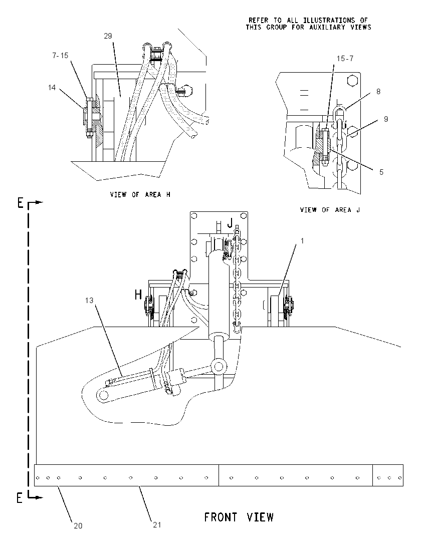 BULLDOZER AR-LIFT & TILT 3Q9351 CAT