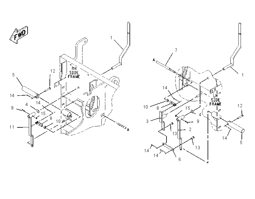 SUPPORT GP-TOW ARM 1047468 CAT