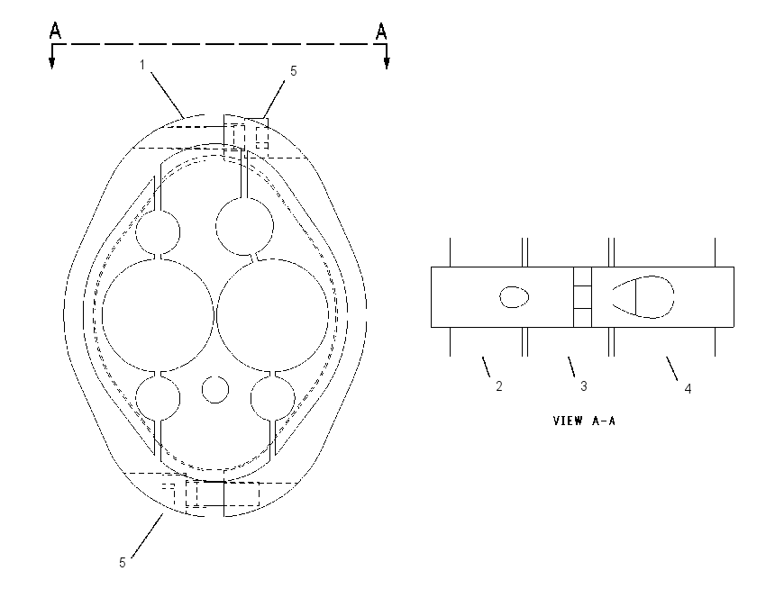 CLAMP GP-HYDRAULIC LINES 2349783 CAT