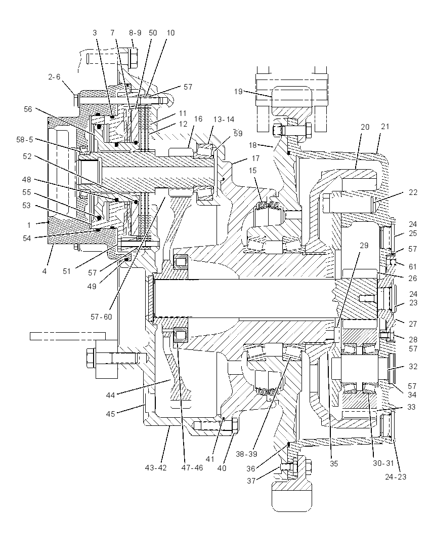FINAL DRIVE & BRAKE GP 1837006 CAT