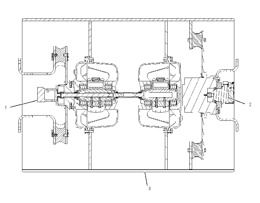 DRUM GP-DRIVE & VIBRATORY 2204051 CAT