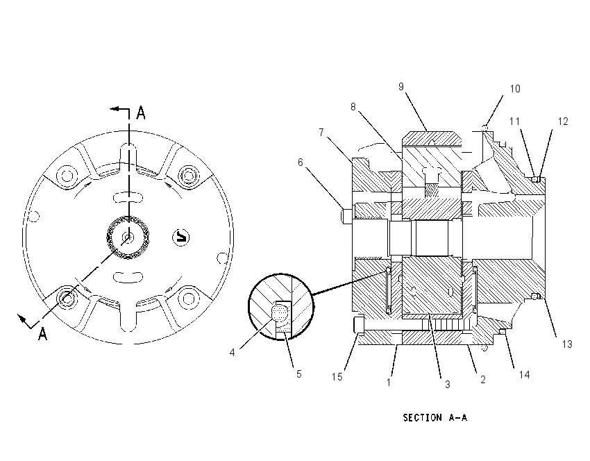 CARTRIDGE GP-VANE PUMP 2335263 CAT