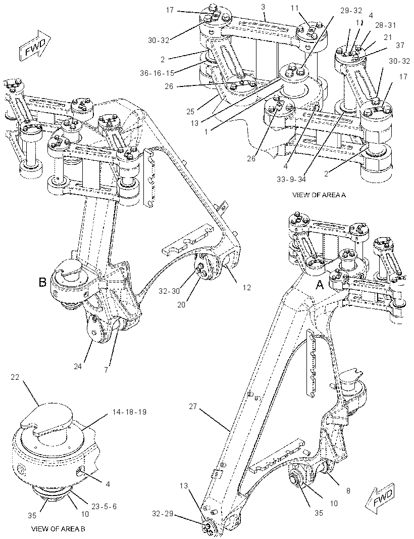 HITCH GP-NON-CUSHION 2132830 CAT