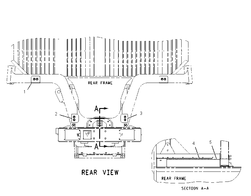 SUPPORT GP-BUNK 2240920 CAT