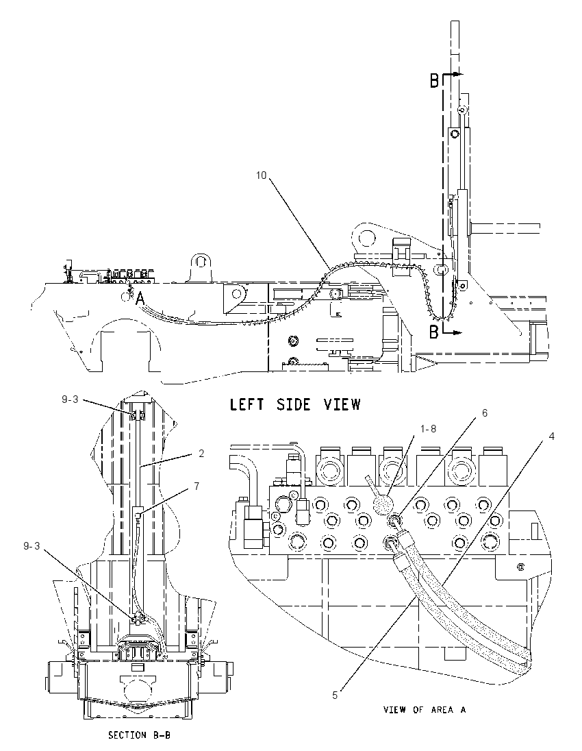 CYLINDER & LINES GP-GATE 2318117 CAT