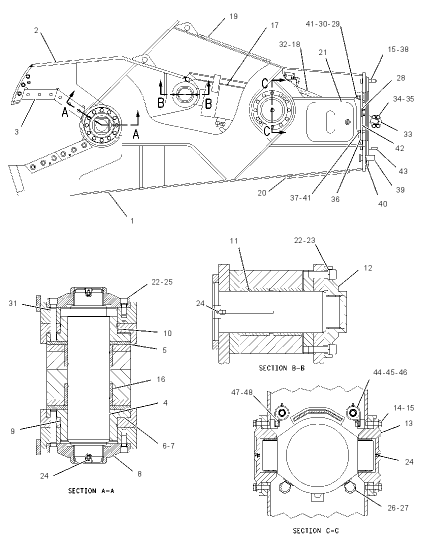 HOUSING GP-SHEAR 2171396 CAT