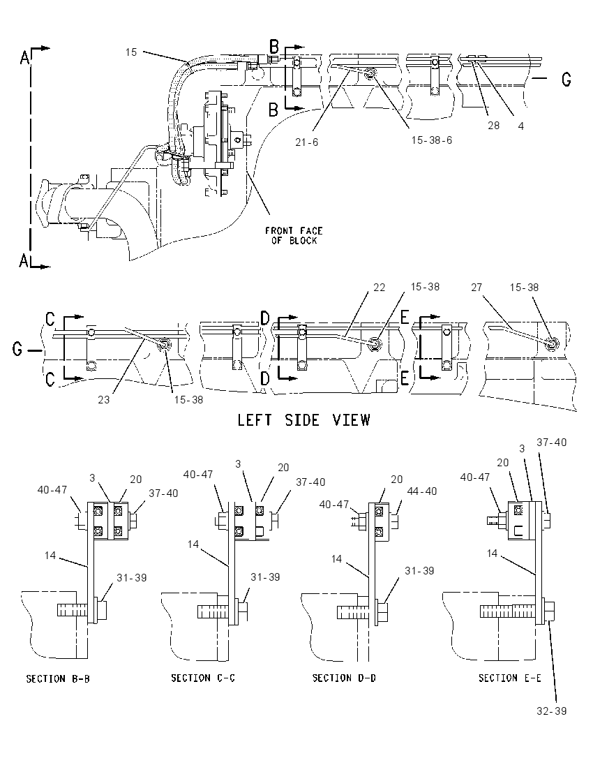PUMP & LINES GP-VALVE LUBE 1489764 CAT