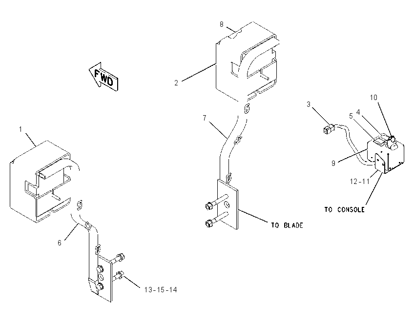 CONTROL GP-BLADE 2180688 CAT