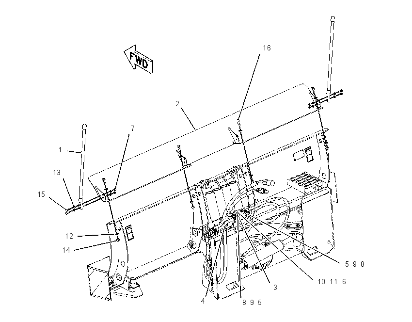 KIT-ANGLE BLADE 2259523 CAT