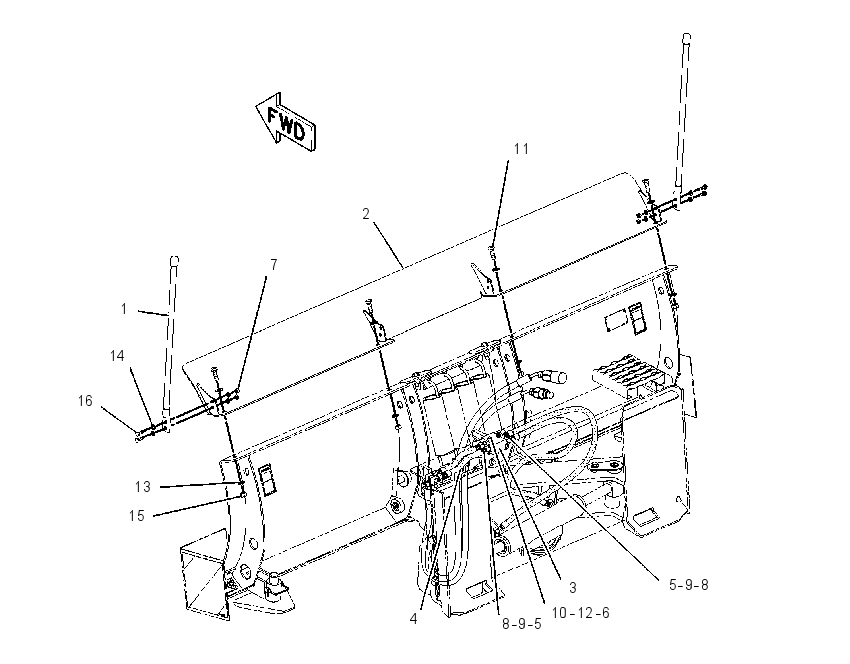 KIT-ANGLE BLADE 2259522 CAT