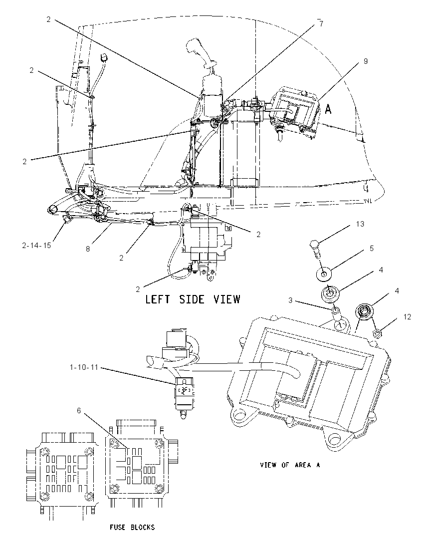 WIRING GP-AUXILIARY 1860300 CAT