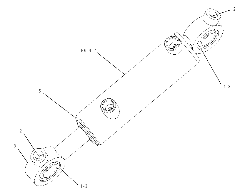 CYLINDER GP-HOLDING ARM 2095726 CAT
