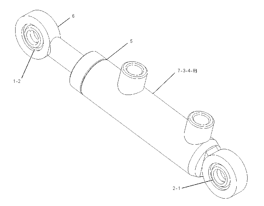 CYLINDER GP-MEASURING ARM 2064594 CAT
