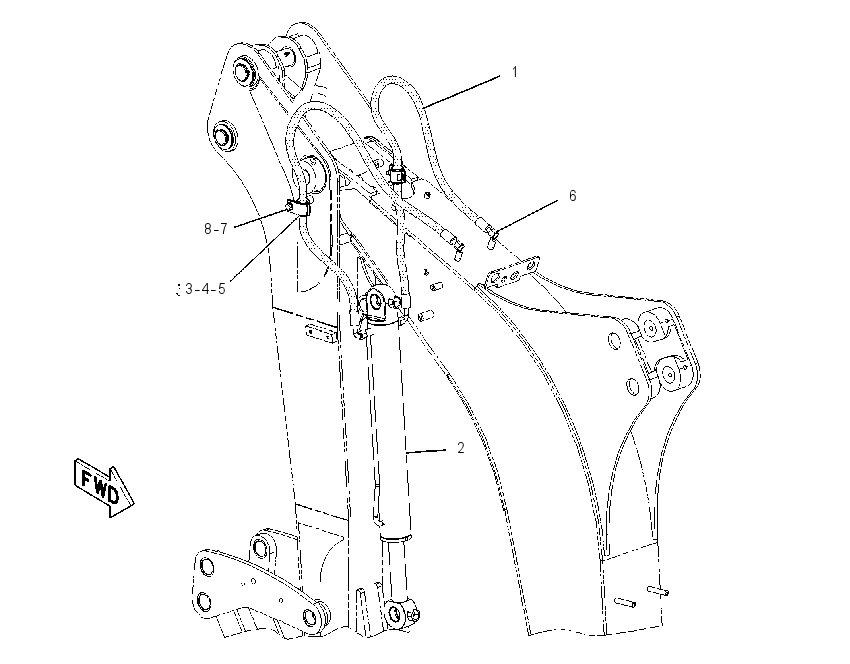 CYLINDER & LINES GP-THUMB 2246236 CAT
