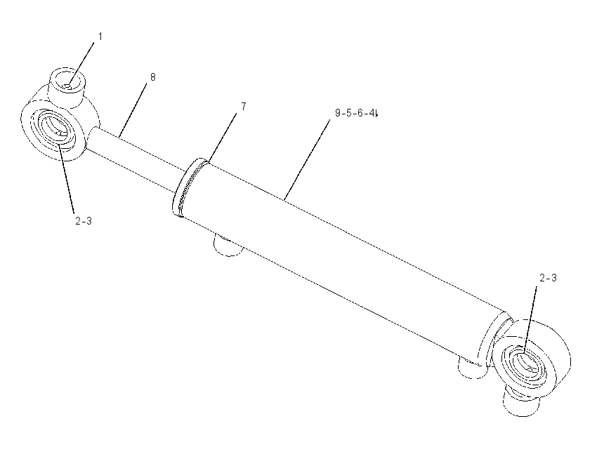 CYLINDER GP-SAW 2283397 CAT
