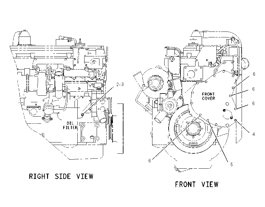 FASTENER GP-FRONT COVER 2331483 CAT