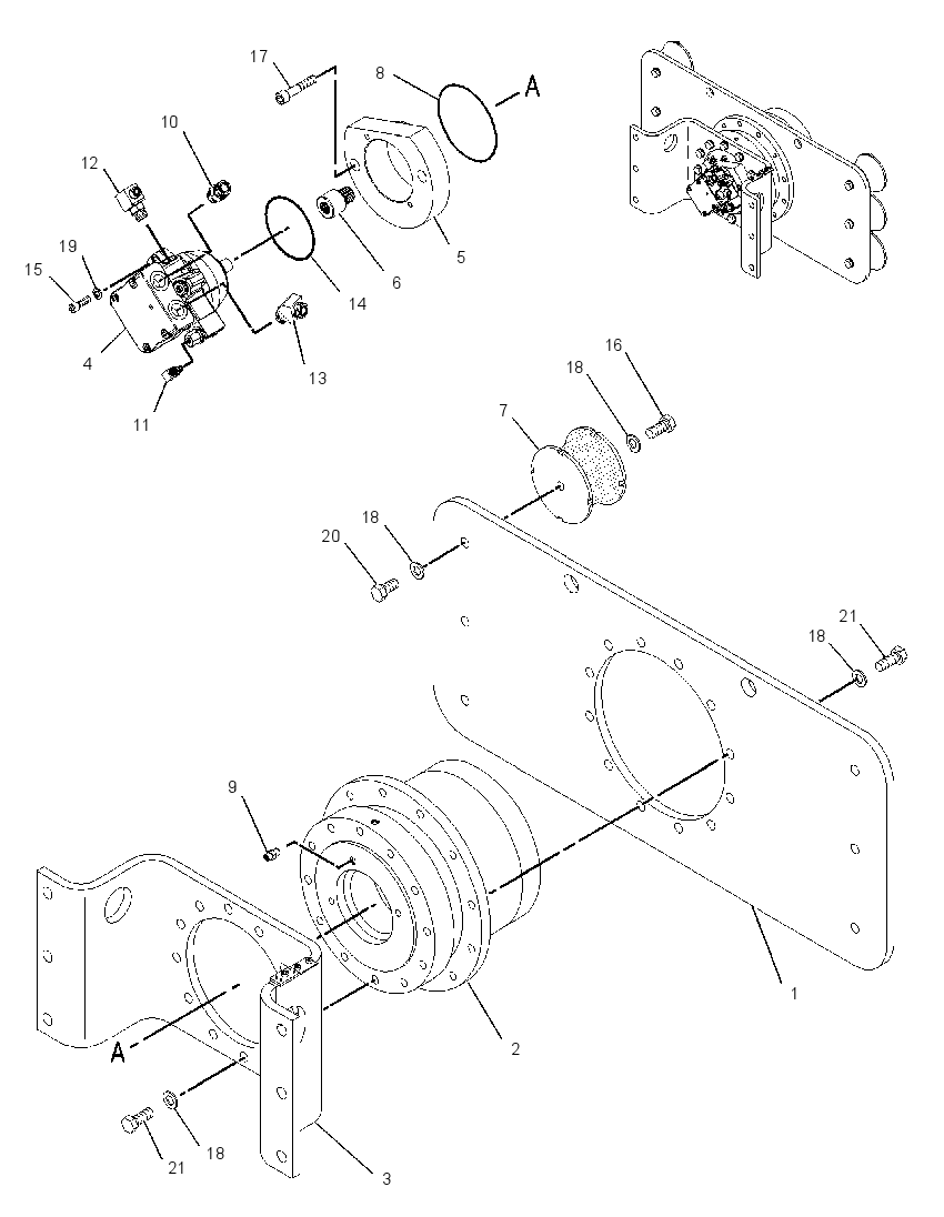 DRIVE GP-DRUM 2201944 CAT