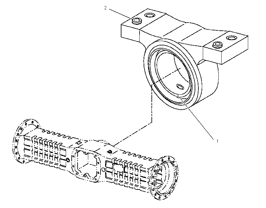 TRUNNION GP-AXLE 1521210 CAT