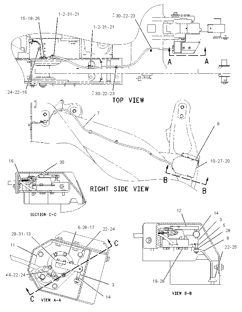 SENSOR & MTG GP-TILT POSITION 1799378 CAT