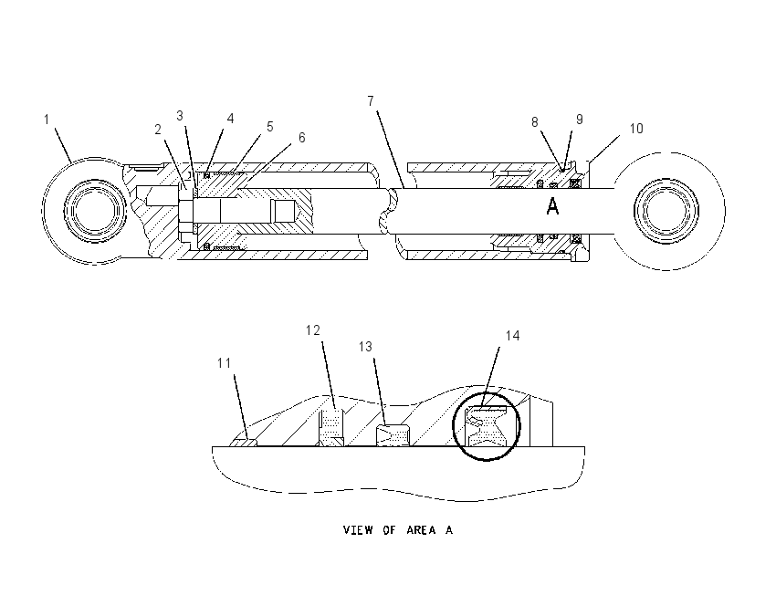 CYLINDER GP-BAIL 1677434 CAT